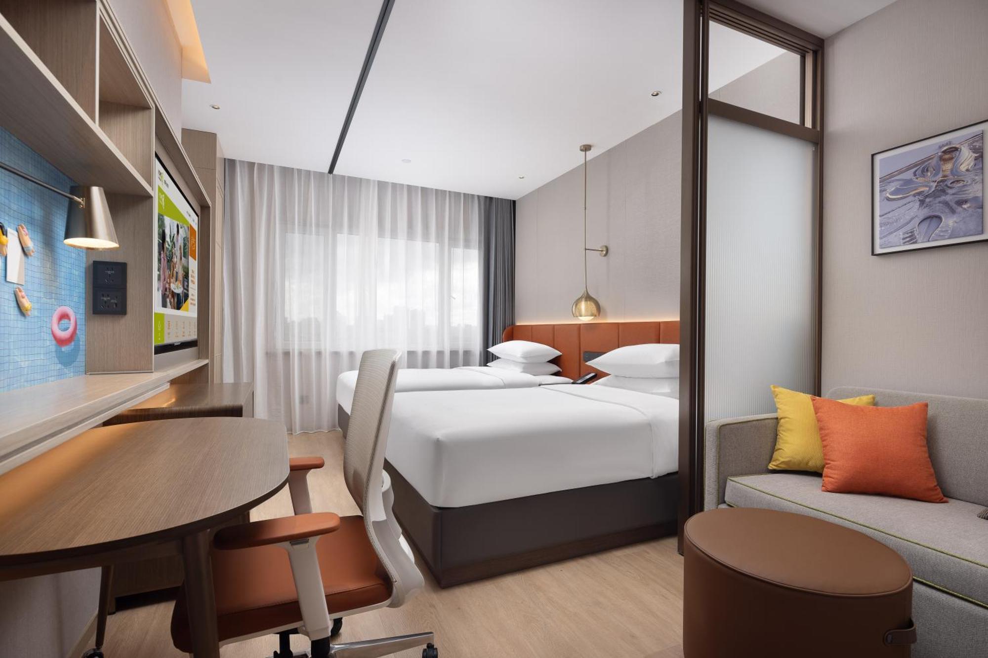 Home2 Suite By Hilton Harbin Central Street Bagian luar foto