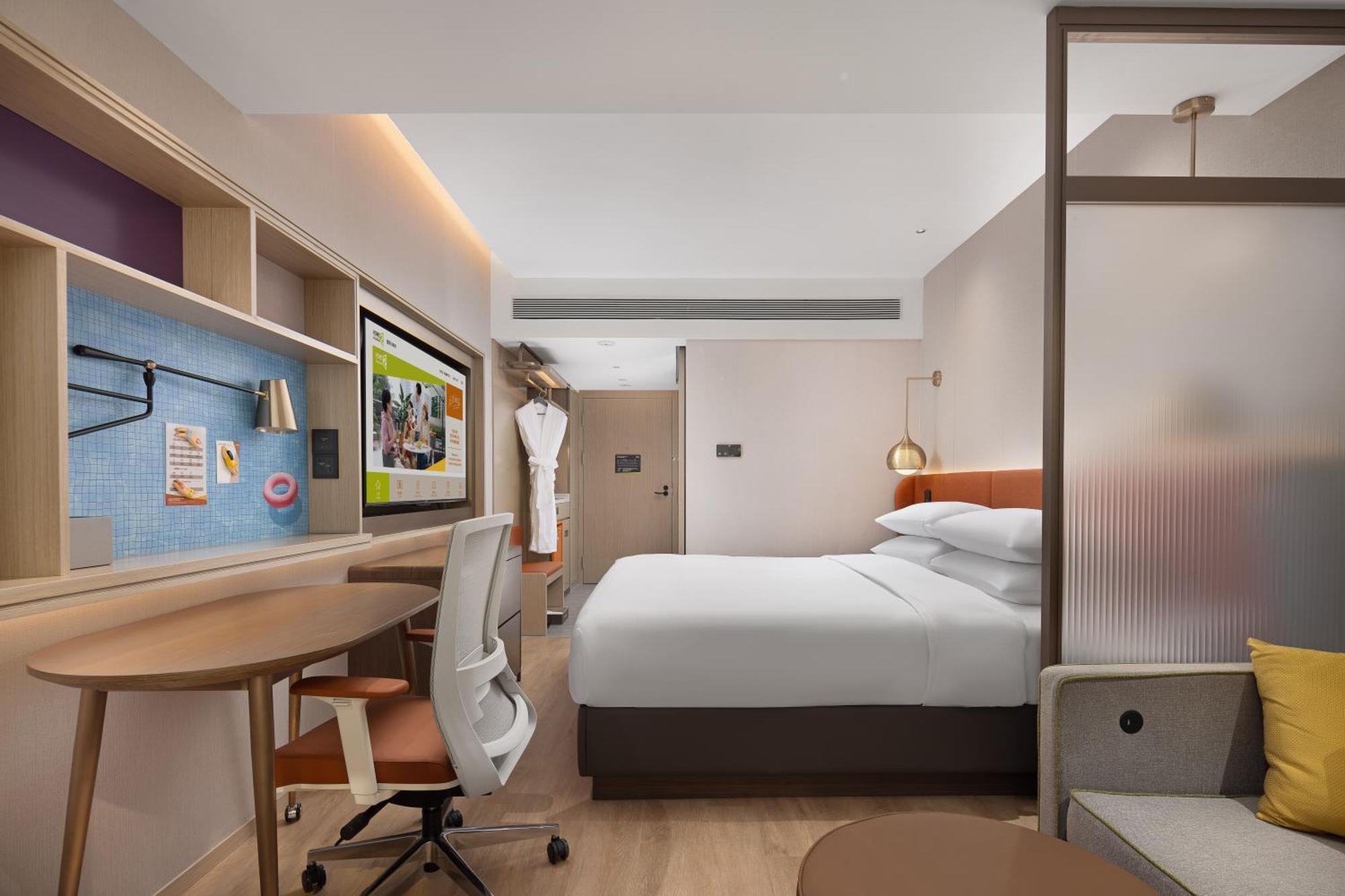 Home2 Suite By Hilton Harbin Central Street Bagian luar foto